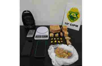 Laranjeiras – Rotam cumpre mandado de prisão e apreende drogas